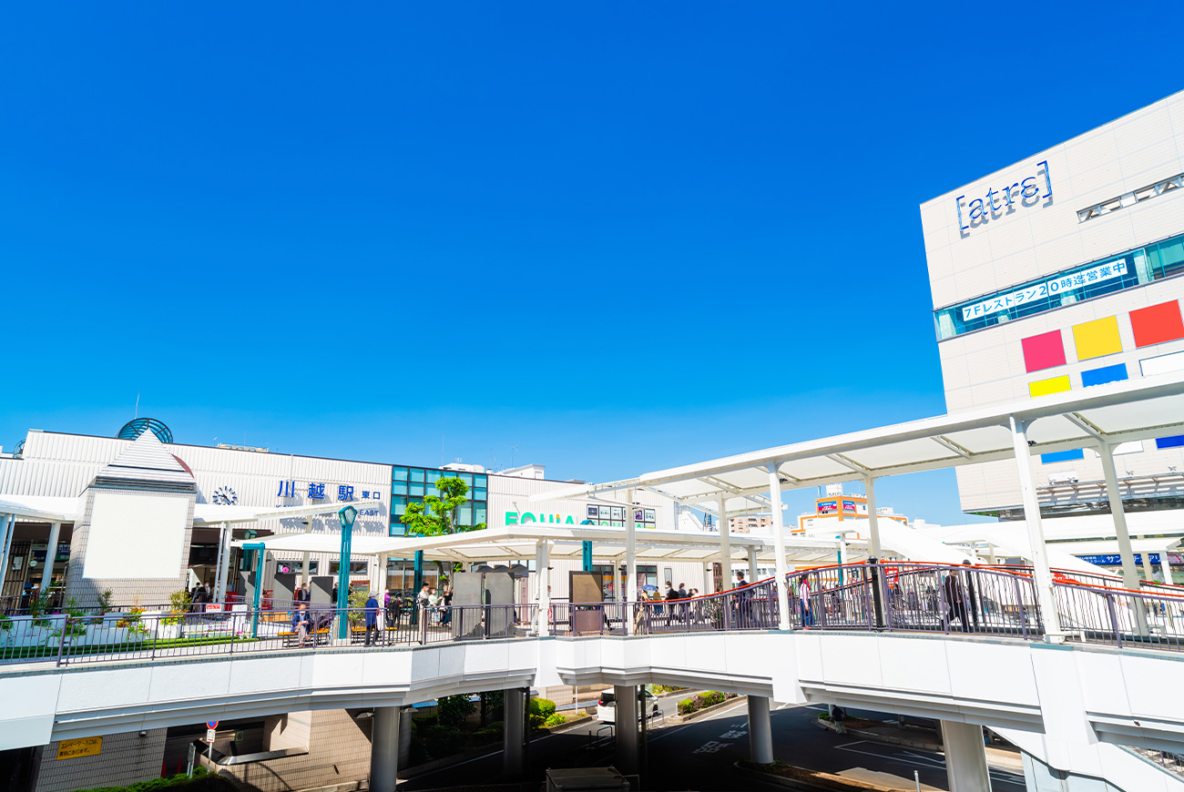 川越駅前